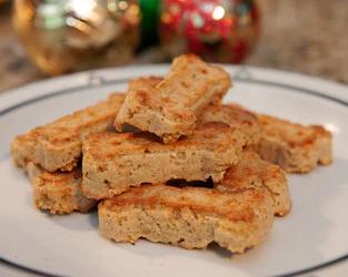 DIY Homemade Apple Cinnamon Holiday Dog Treats