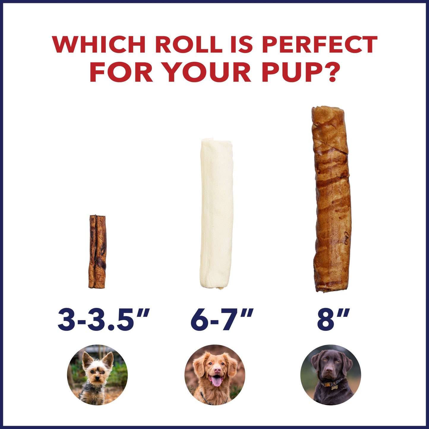Pet Factory Made in USA Beefhide Assorted - Bones/Rolls