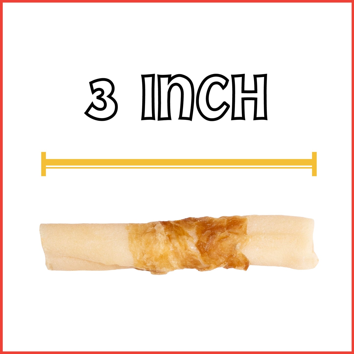 Pet Factory - Twistedz American Beefhide Mini Rolls with Meat Wrap 3-3.5" 14-Pack Dog Treats