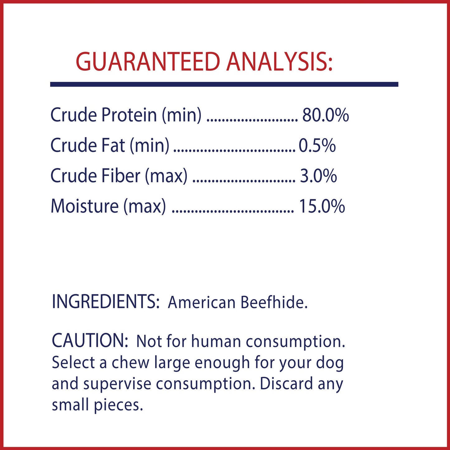 Pet Factory American Beefhide Donuts Natural Flavor - 3-4", 8 Count