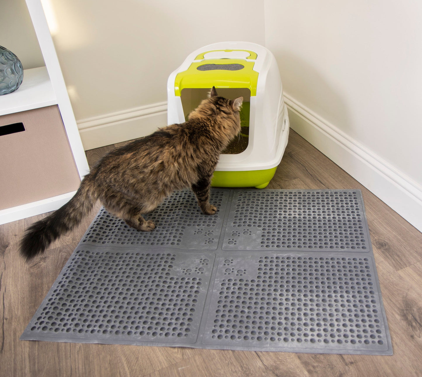 Petlinks - Purr-fect Paws Multipurpose Rubber Cat Litter Mat