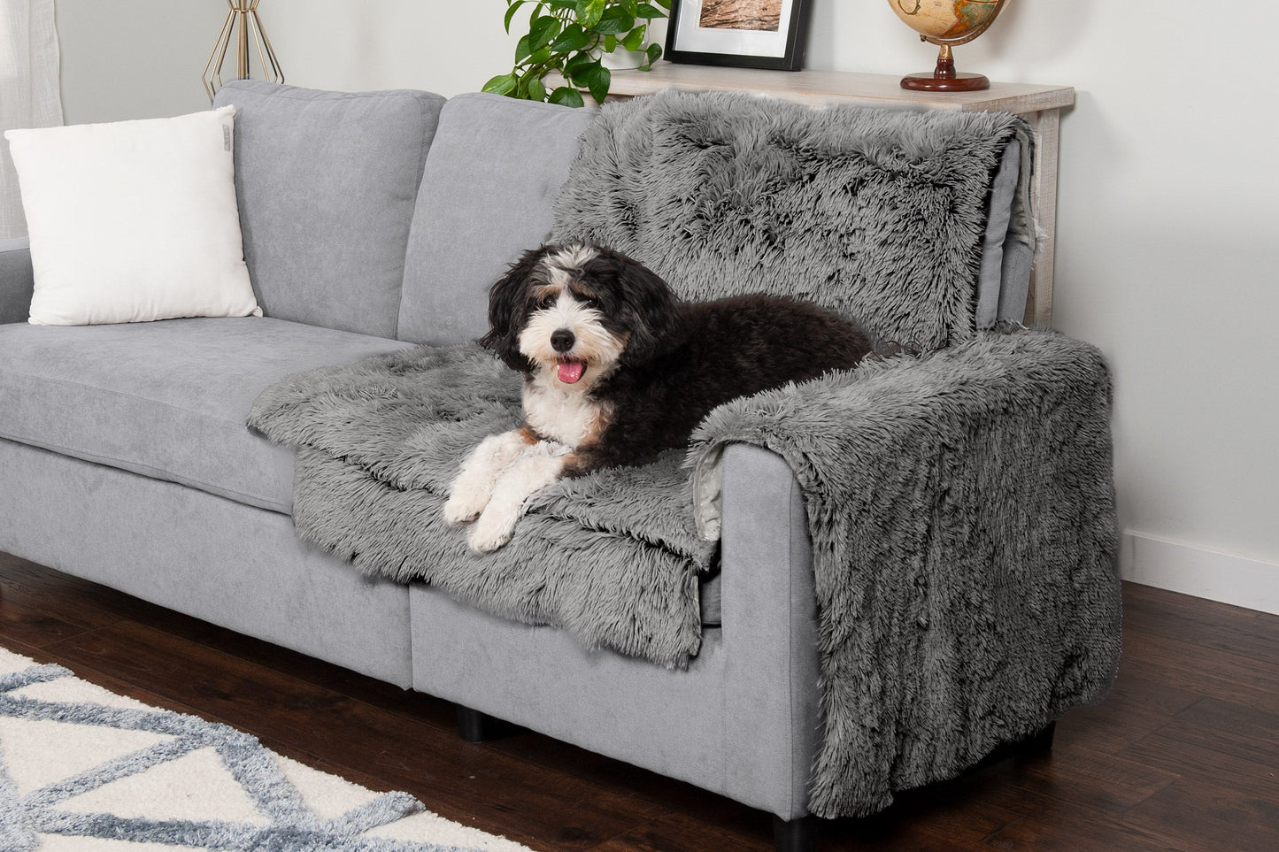 Luxury Fur Snuggle Spot Furniture Protector