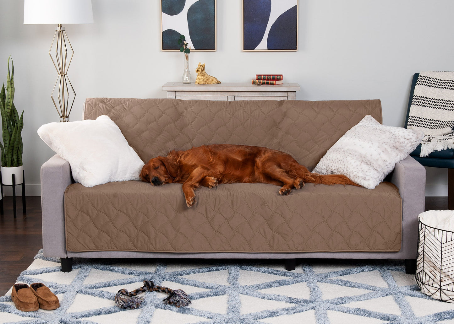 Quilted Twill Waterproof Bed/Furniture Protector