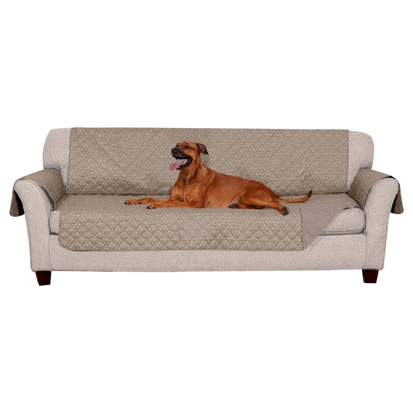 Water-Resistant Paw Print Reversible Furniture Protector