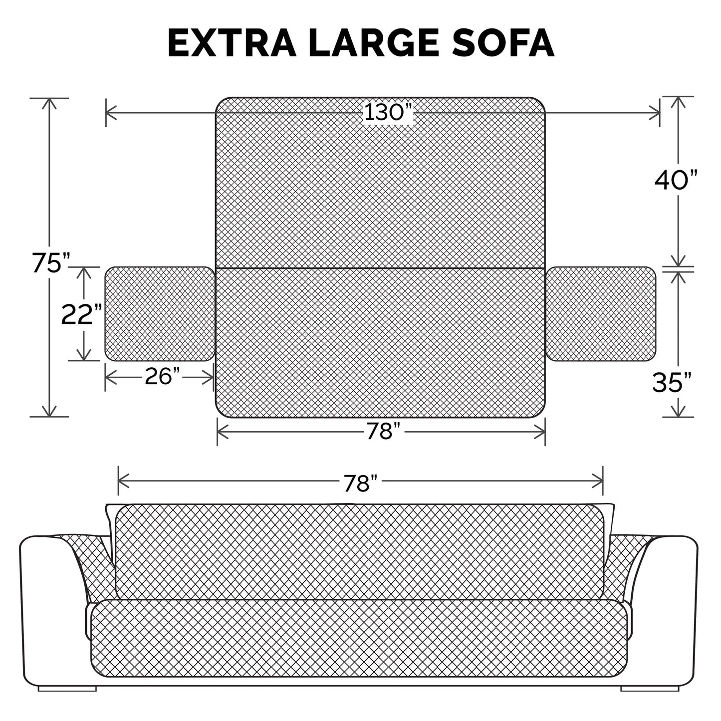 Reversible Furniture Protector - Solid
