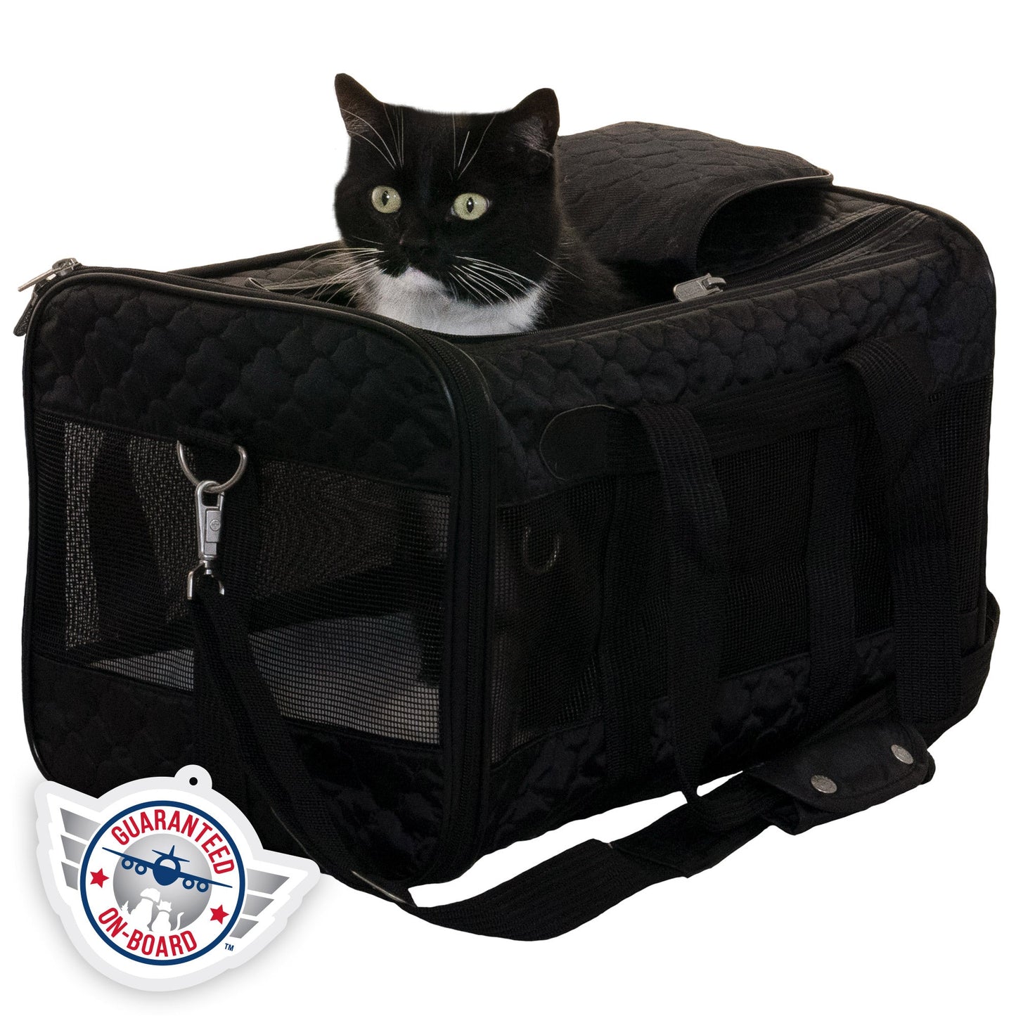 Sherpa - Original Deluxe Lattice Stitch Travel Bag Pet Carrier