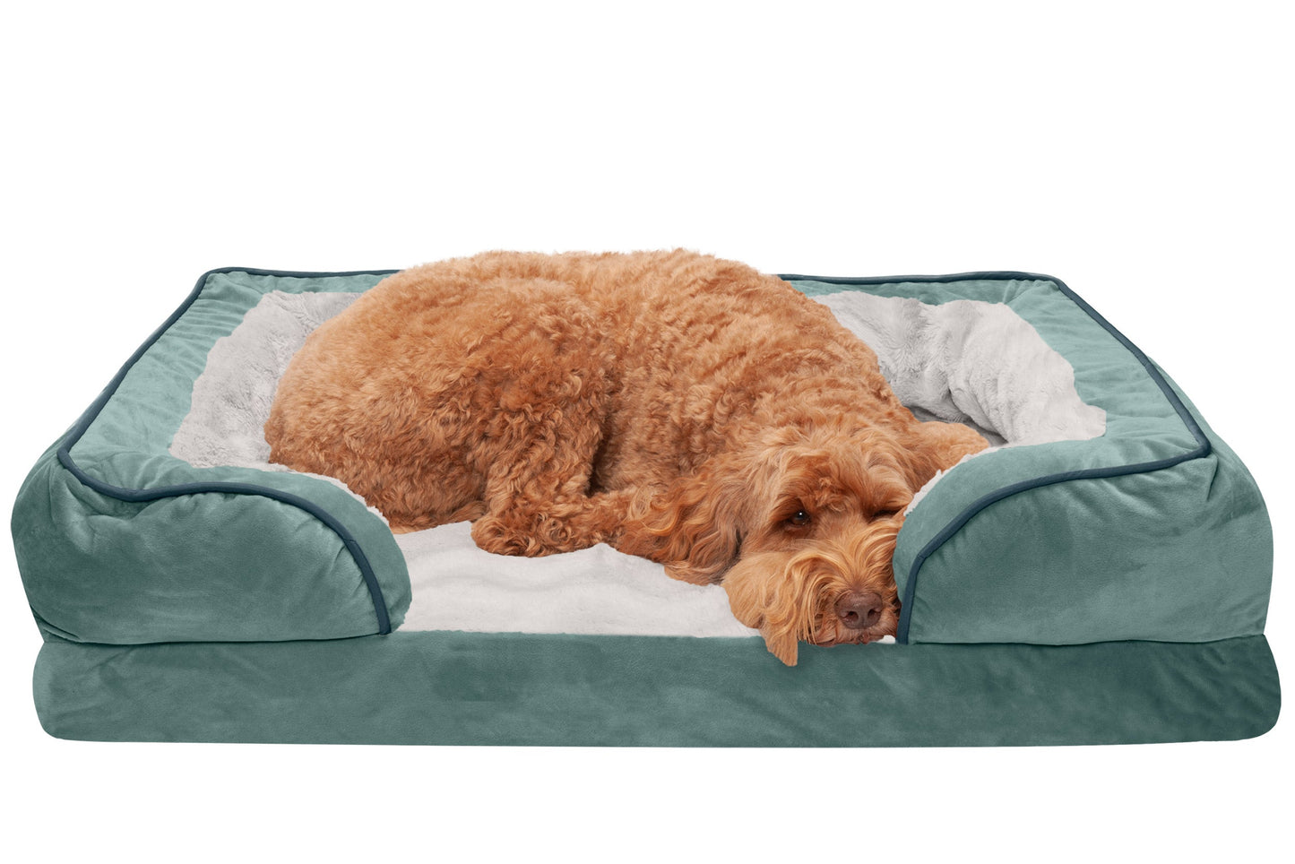 Sofa Dog Bed - Velvet Waves Perfect Comfort