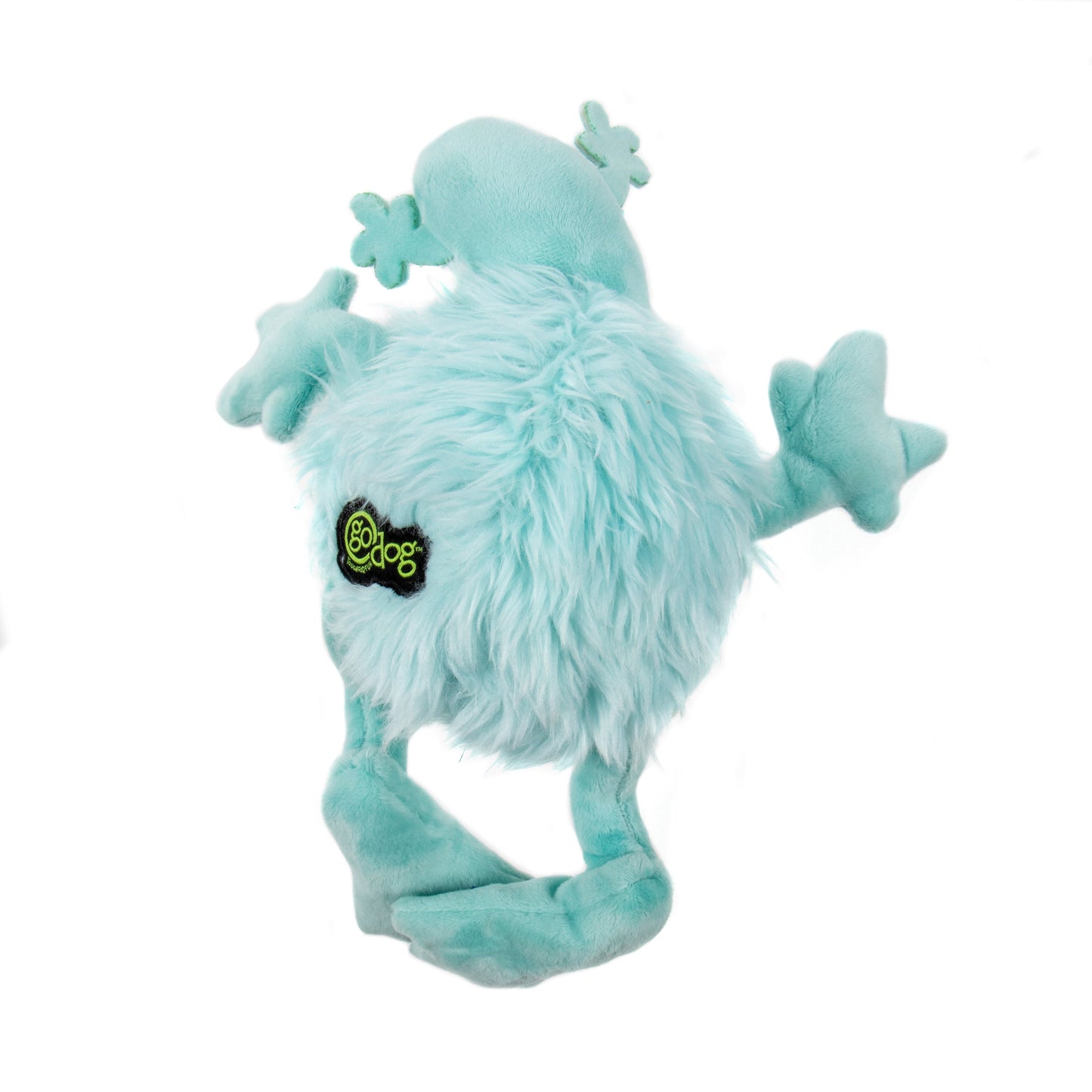 goDog - PlayClean Germs Squeaker Plush Dog Toy