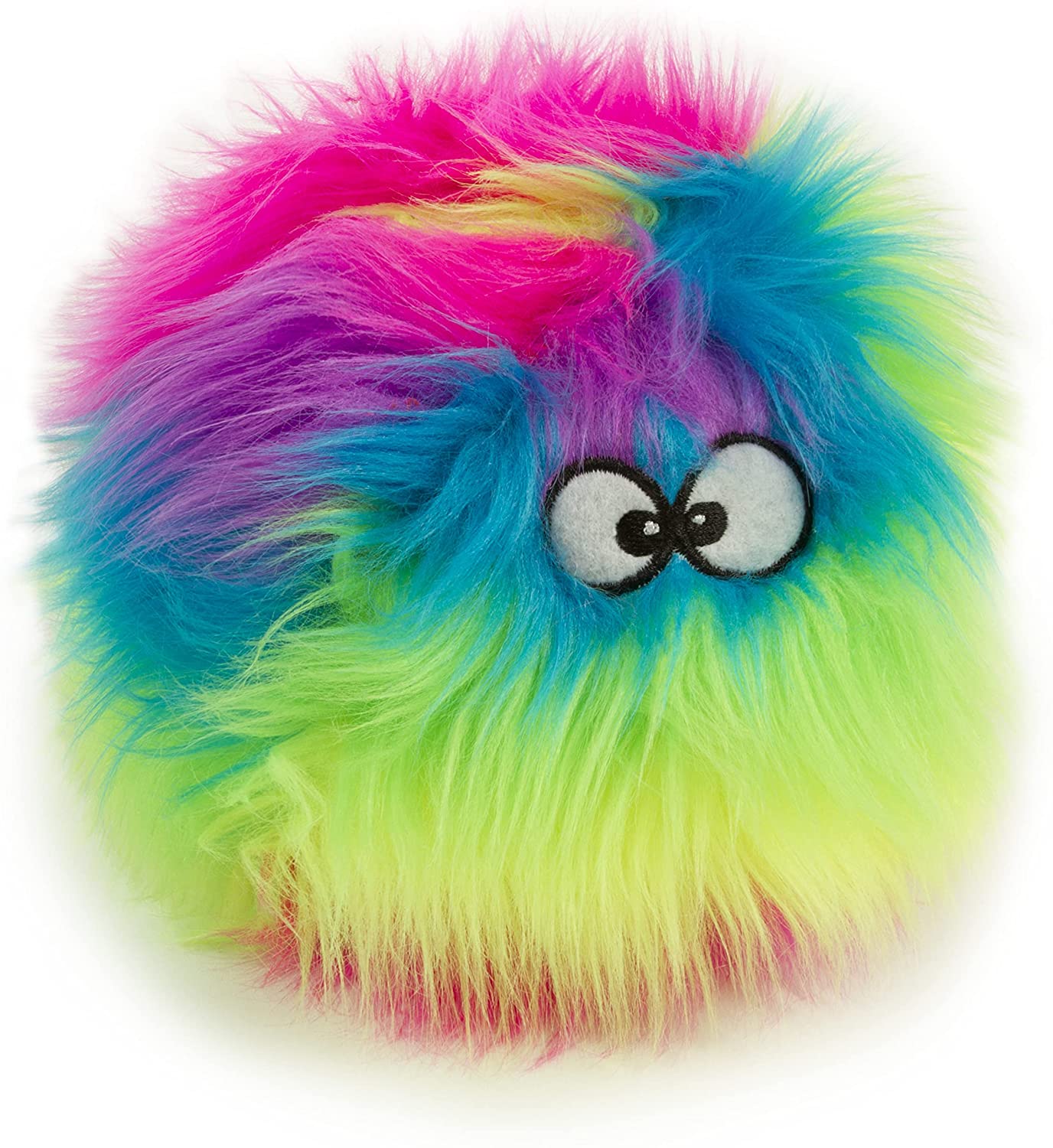 goDog - Furballz Squeaker Plush Dog Toy