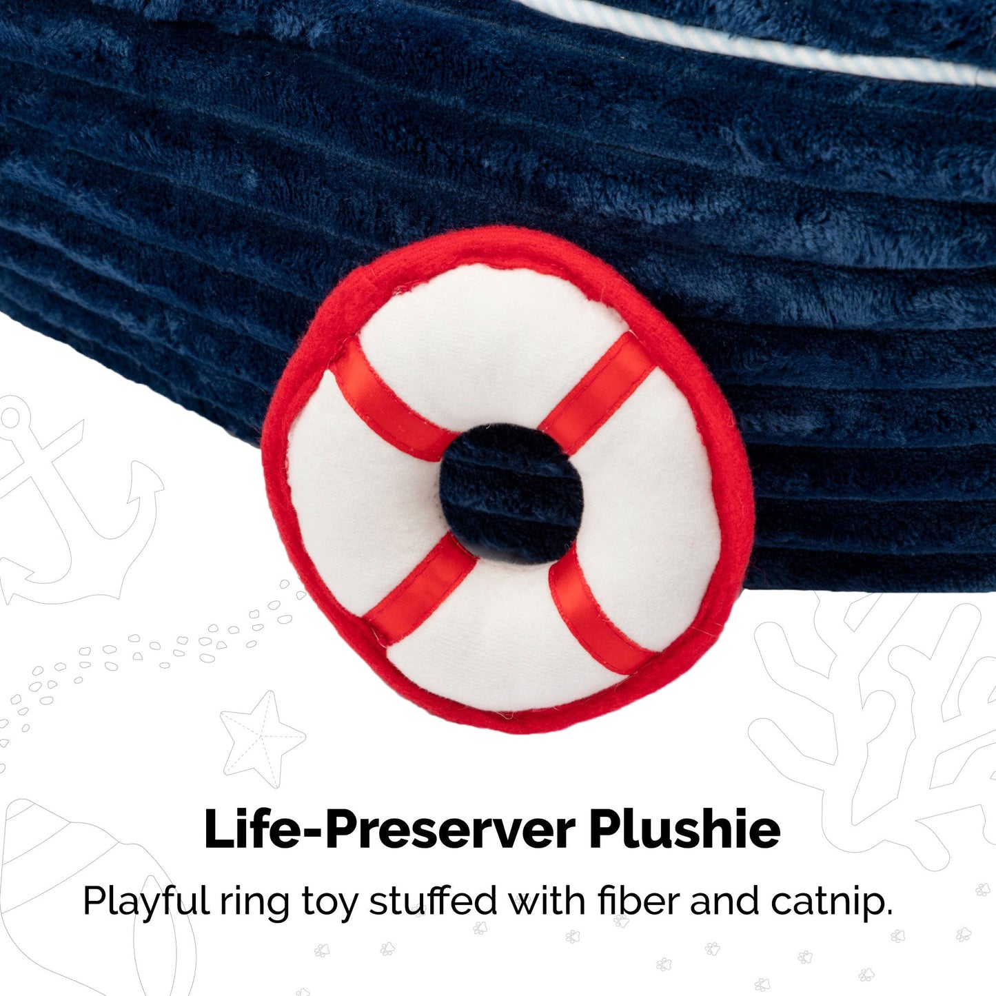 Corduroy Dreamer Boat Cat Bed