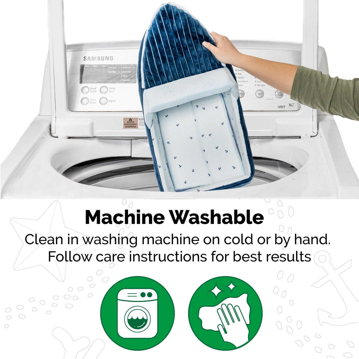 Corduroy Dreamer Boat Cat Bed