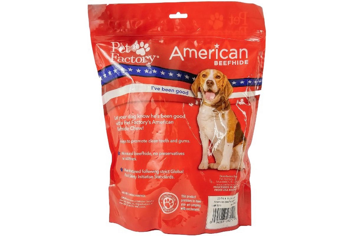 Pet Factory - American Beefhide Bones Value Pack Dog Treats