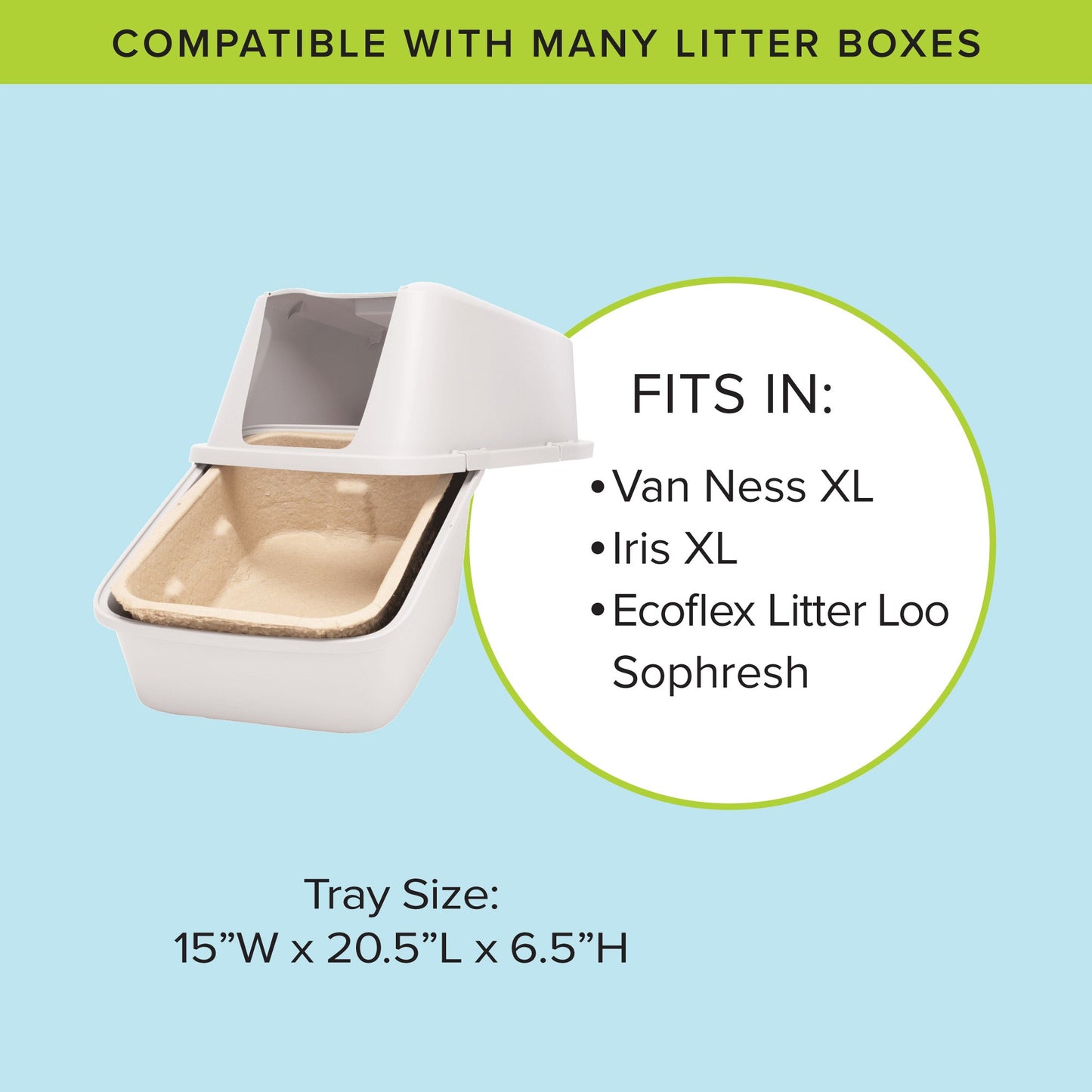 Kitty Sift Deluxe Disposable Litter Box, Jumbo, 2-Pack