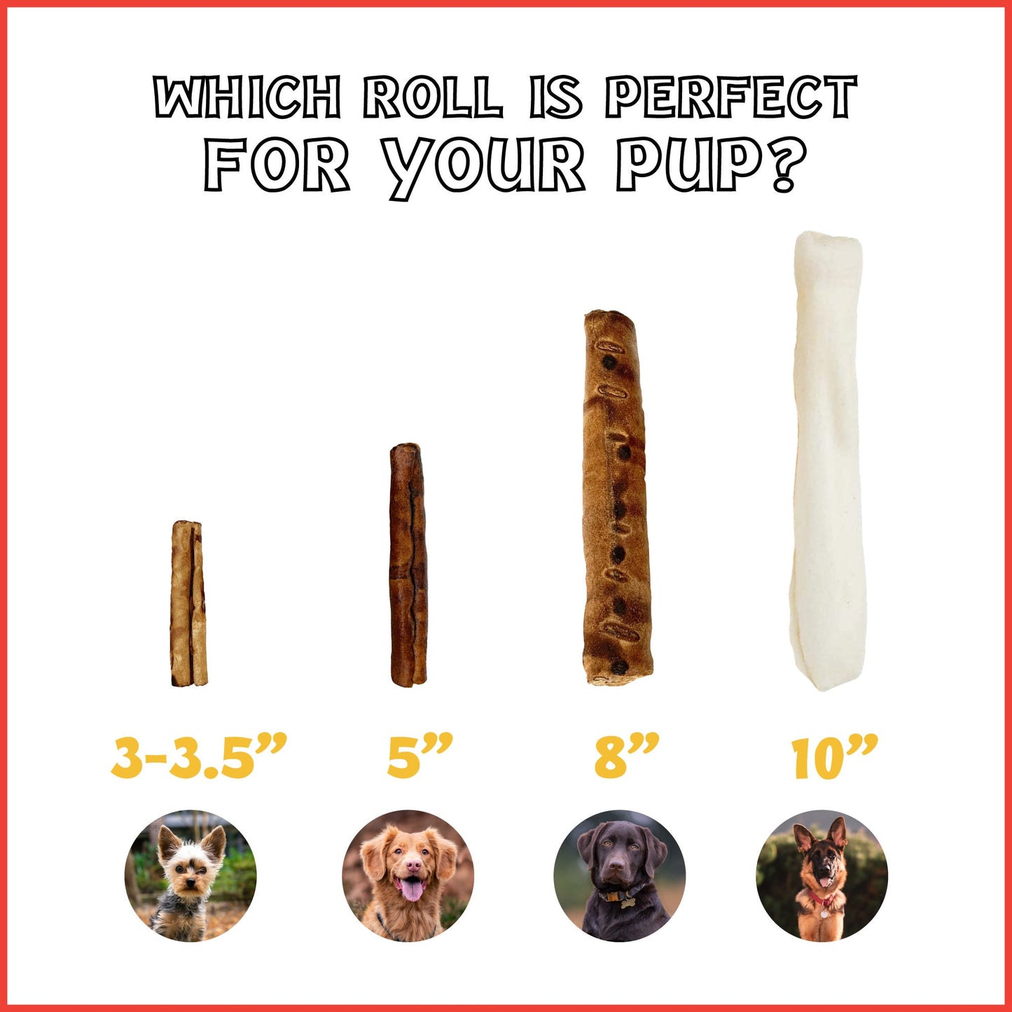 Pet Factory - Twistedz American Beefhide Mini Rolls with Meat Wrap 3-3.5" 14-Pack Dog Treats