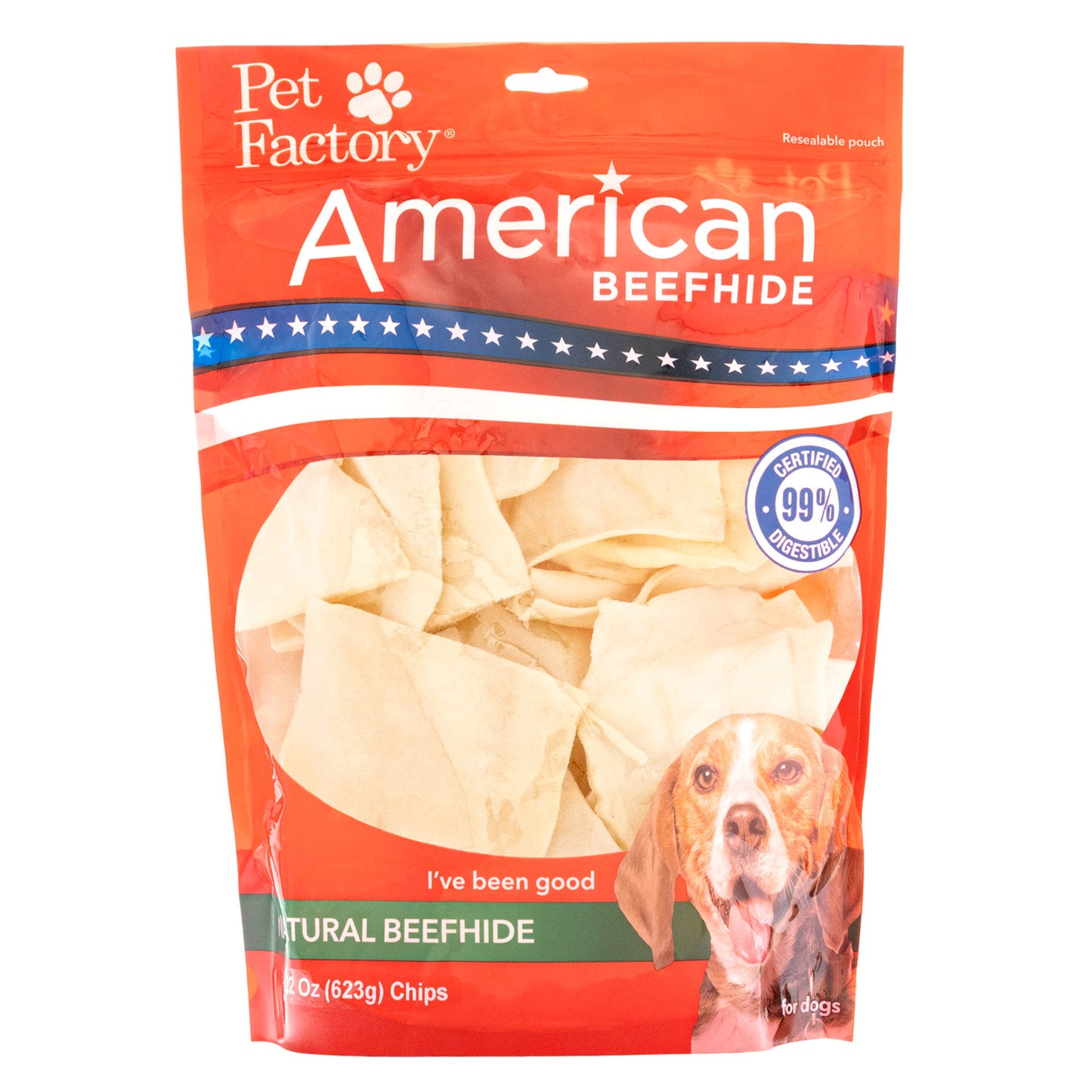 Pet Factory - American Beefhide Chips Flavored Dog Treats