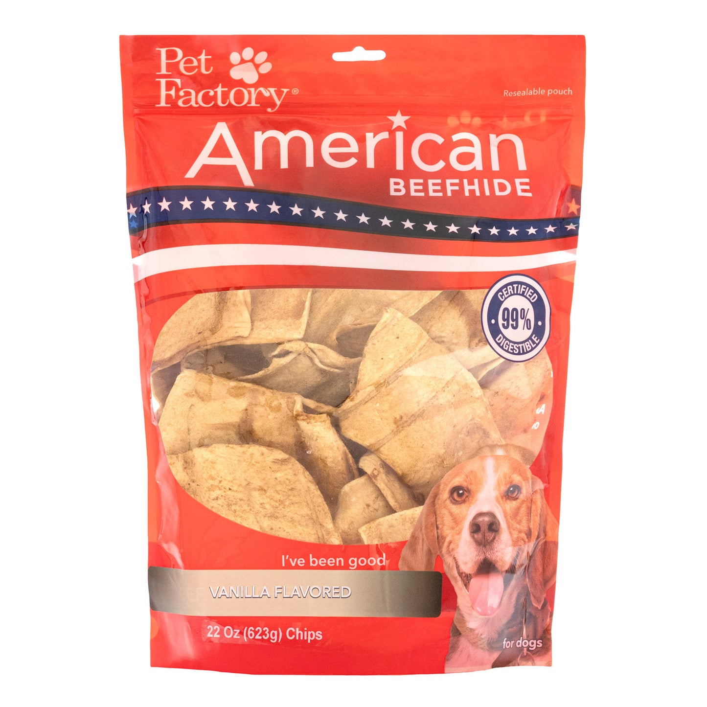 Pet Factory - American Beefhide Chips Flavored Dog Treats