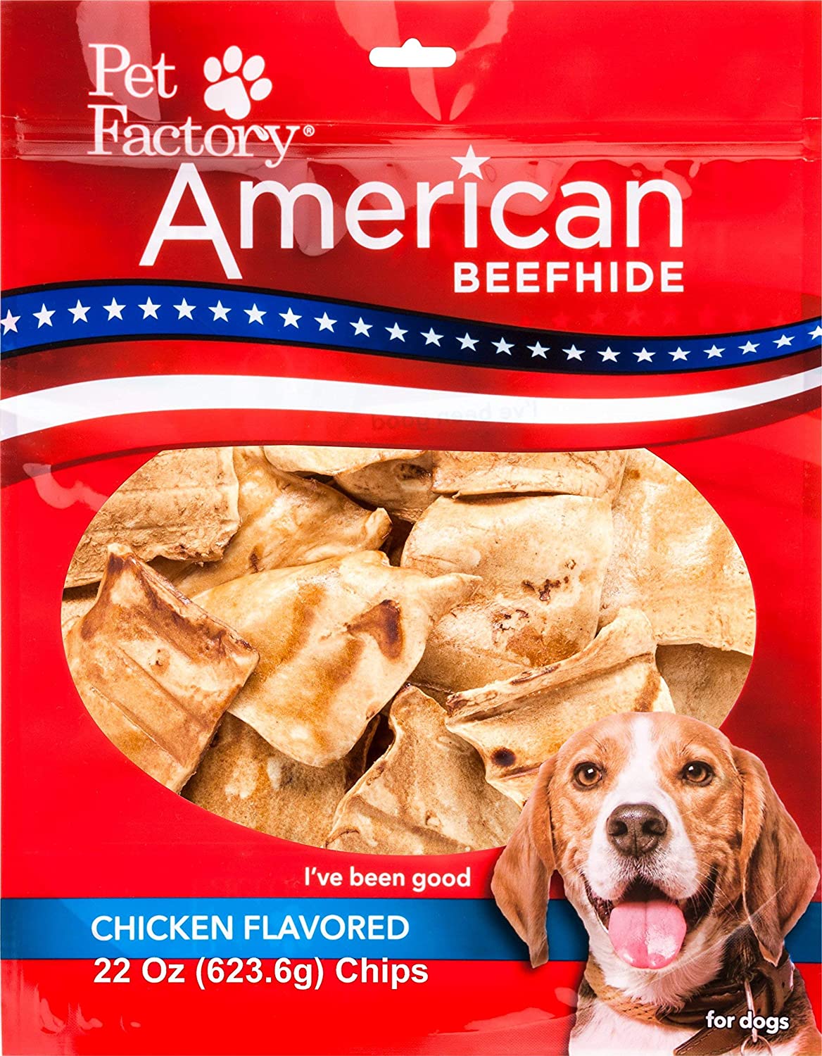 Pet Factory - American Beefhide Chips Flavored Dog Treats