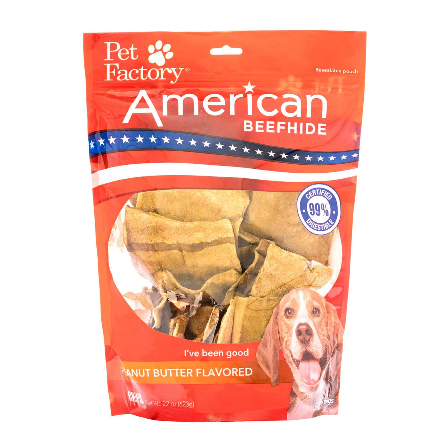 Pet Factory - American Beefhide Chips Flavored Dog Treats