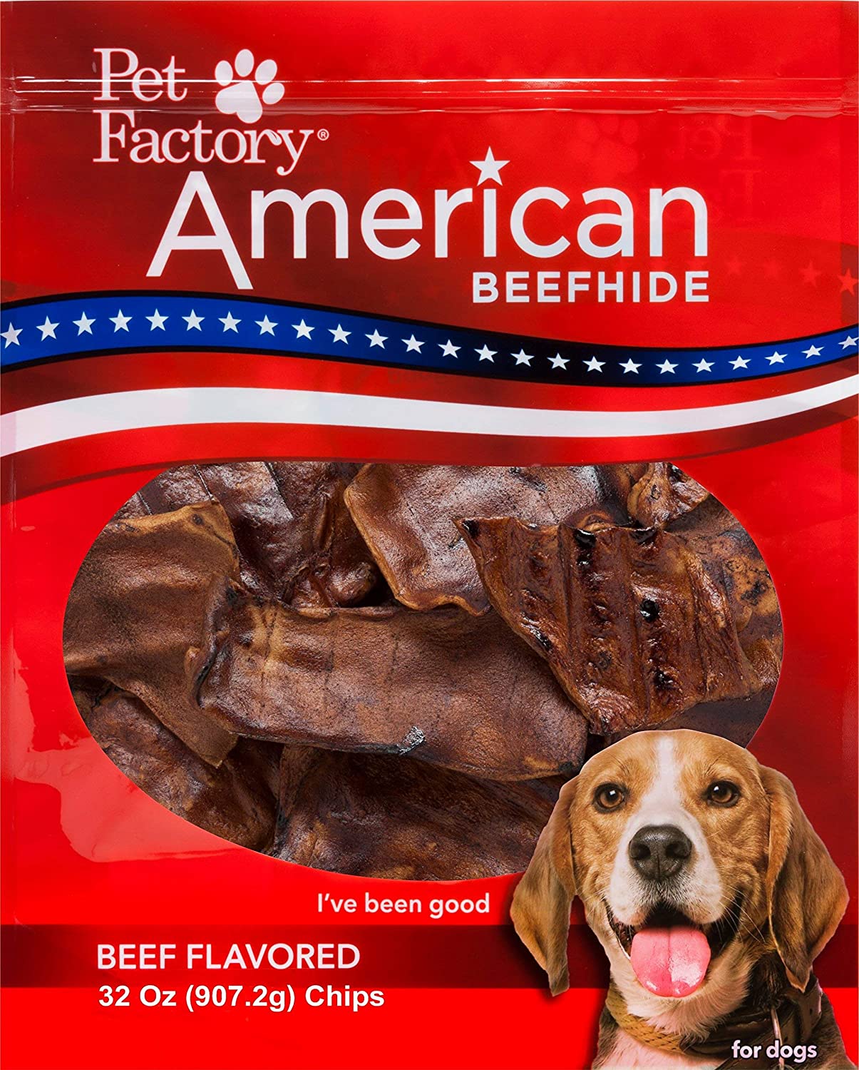 Pet Factory - American Beefhide Chips Flavored Dog Treats