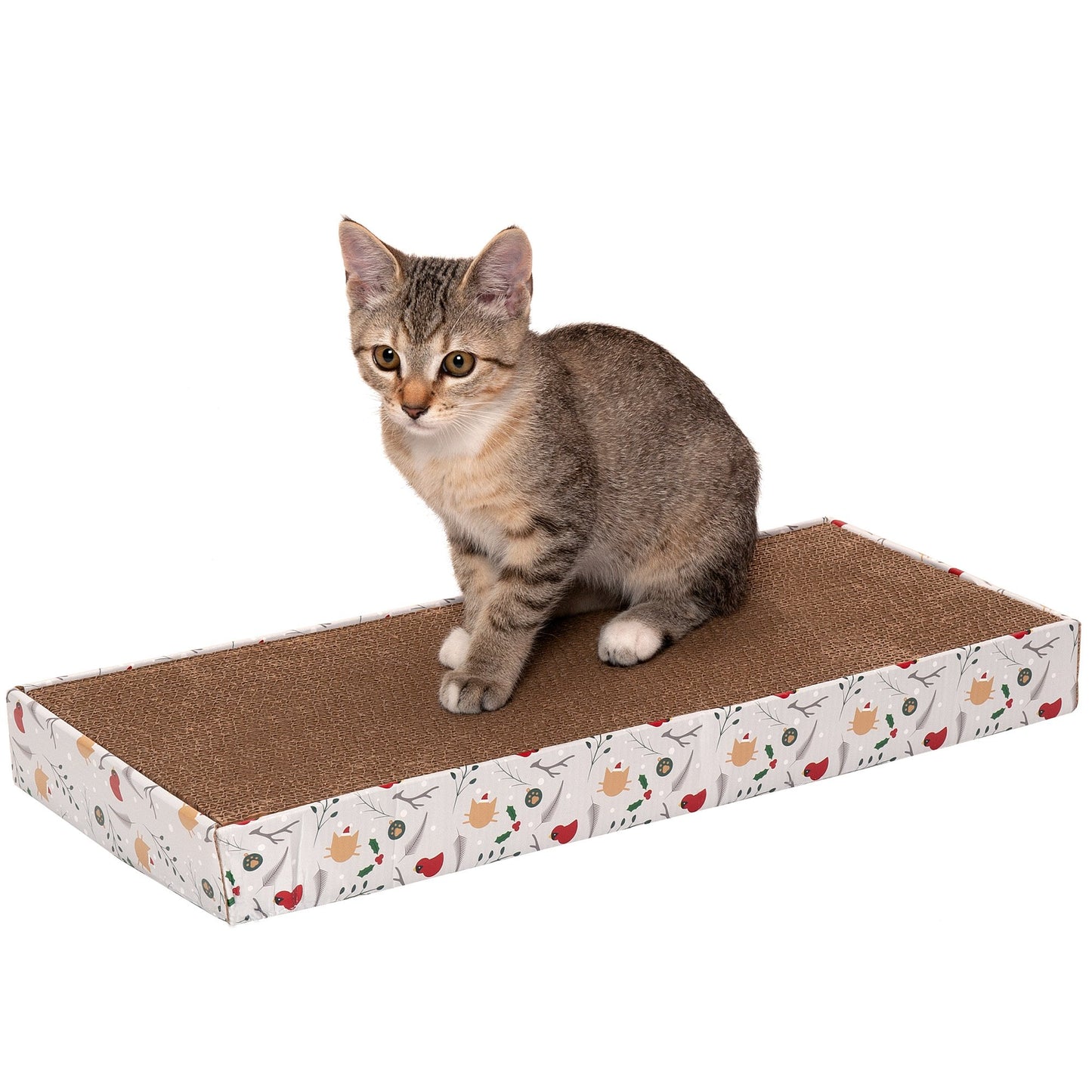 Shabbas/Hannukah and Christmas Corrugated Cat Scratchers